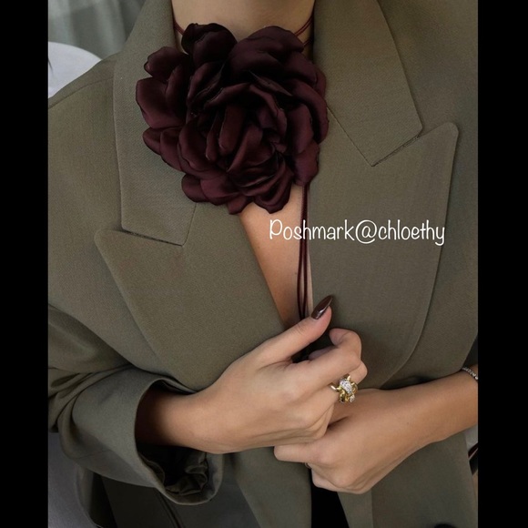 Zara FLOWER CHOKER - Picture 5 of 16